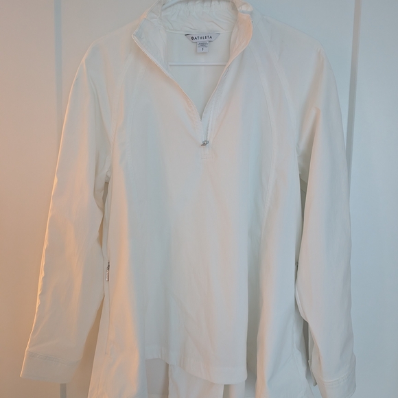 Athleta Advantage Poplin Windbreaker Jacket, Women's Size Small - Picture 2 of 9